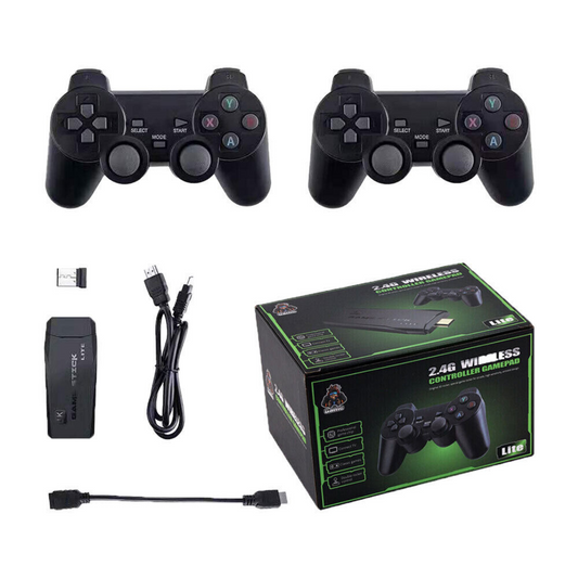 Retro Gaming Console With 2 Wireless Controller 10000 4K HDMI TV Video Game