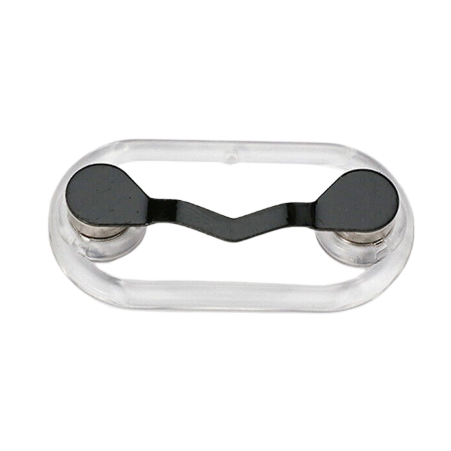 Sunglasses Clip Hang Hook Magnetic Eye Glasses Holder Magnet Eyeglass Black