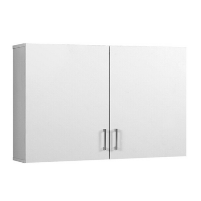 900mm Wall Mounted Cupboard Organiser Cefito Bathroom Cabinet Storage White