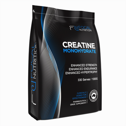 1kg Pure Creatine Monohydrate Focal Nutrition 100% Pharmaceutical Grade