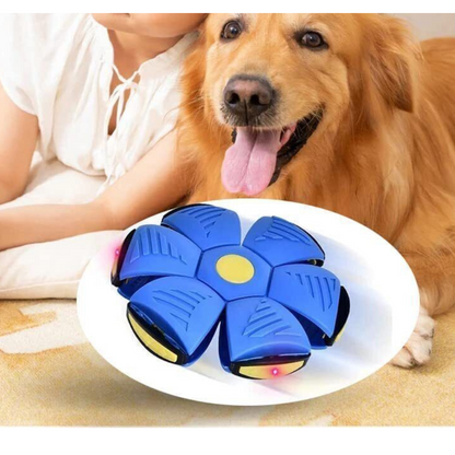 Flying Saucer Ball Pet Toy Flying Saucer Ball LED Pet Toy Flying Saucer