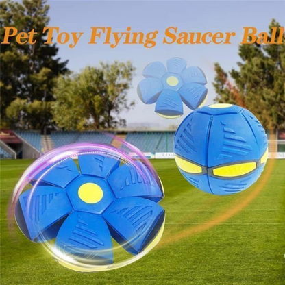 Flying Saucer Ball Pet Toy Flying Saucer Ball LED Pet Toy Flying Saucer