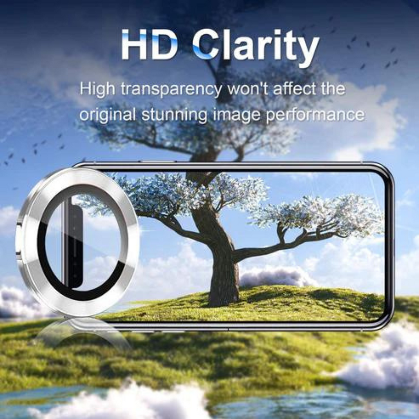 Ring Camera Lens Tempered Glass Protector For Samsung Galaxy S24 Plus