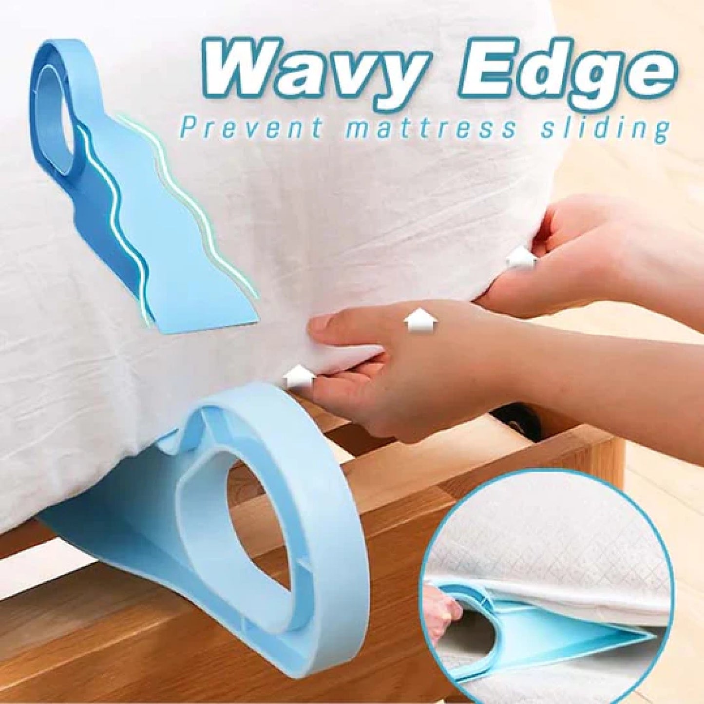 Portable Ergonomic Mattress Wedge Elevator Lifter Bed Making Lifting Tool