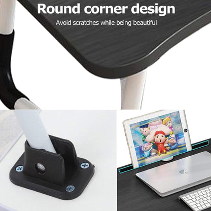 Adjustable Laptop Stand Portable Desk Computer Table Foldable Ergonomic Tray