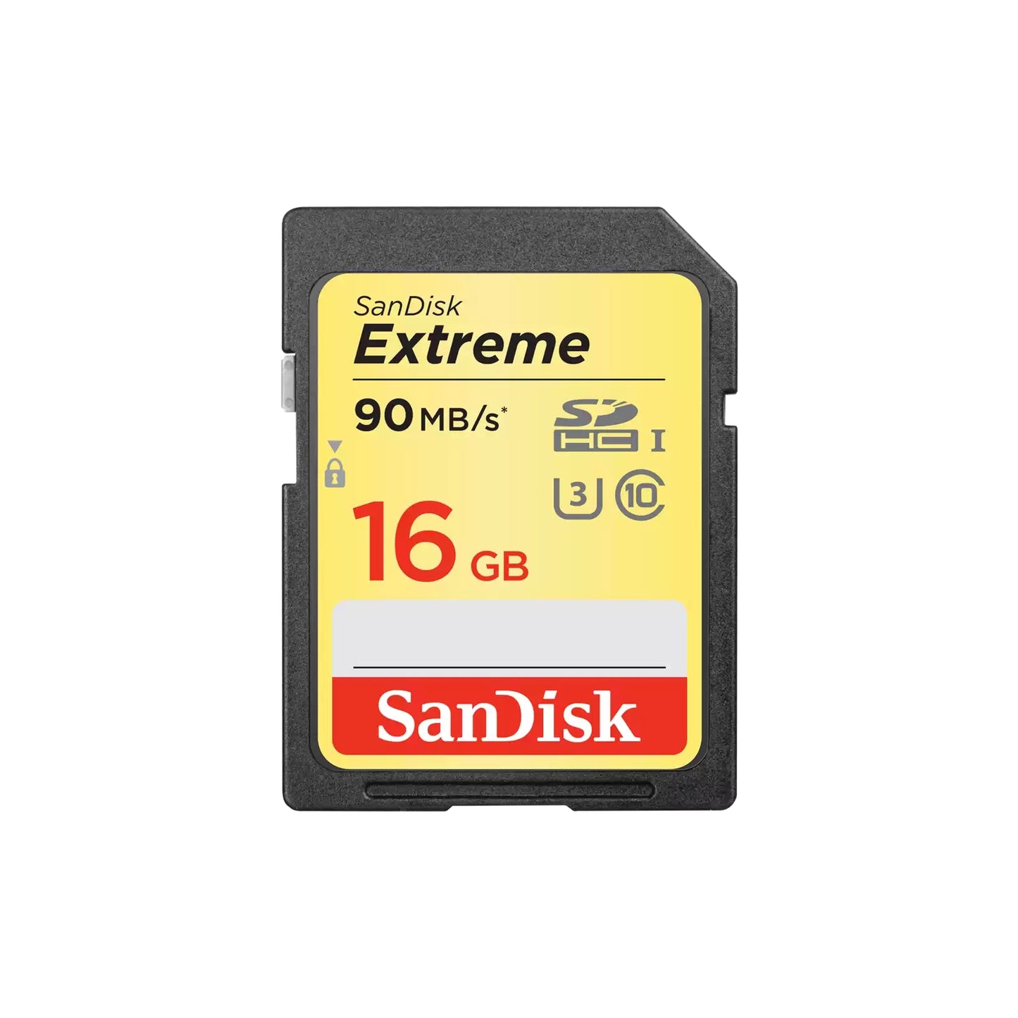 SanDisk Extreme 16GB SDHC 90MB/S Class 10 SD Camera Memory TF Card DSLR 4K UHD