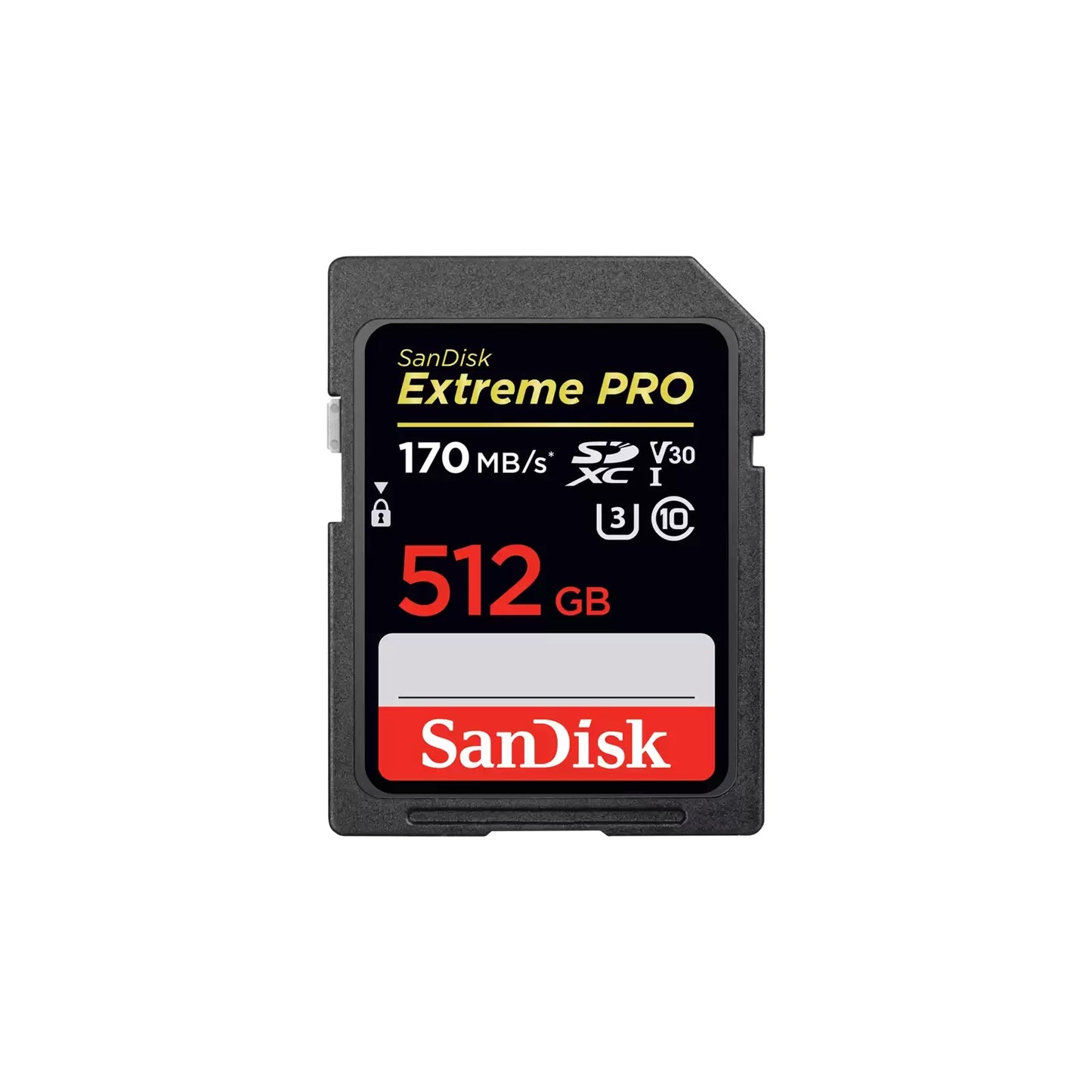 SanDisk Extreme Pro 512GB SDXC 170MB/S SD Camera Memory TF Card DSLR 4K UHD