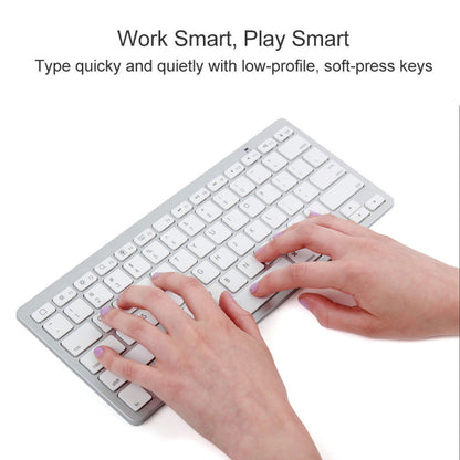 Ultra Slim Wireless Bluetooth Keyboard For IPhone IPad Android Mac Windows