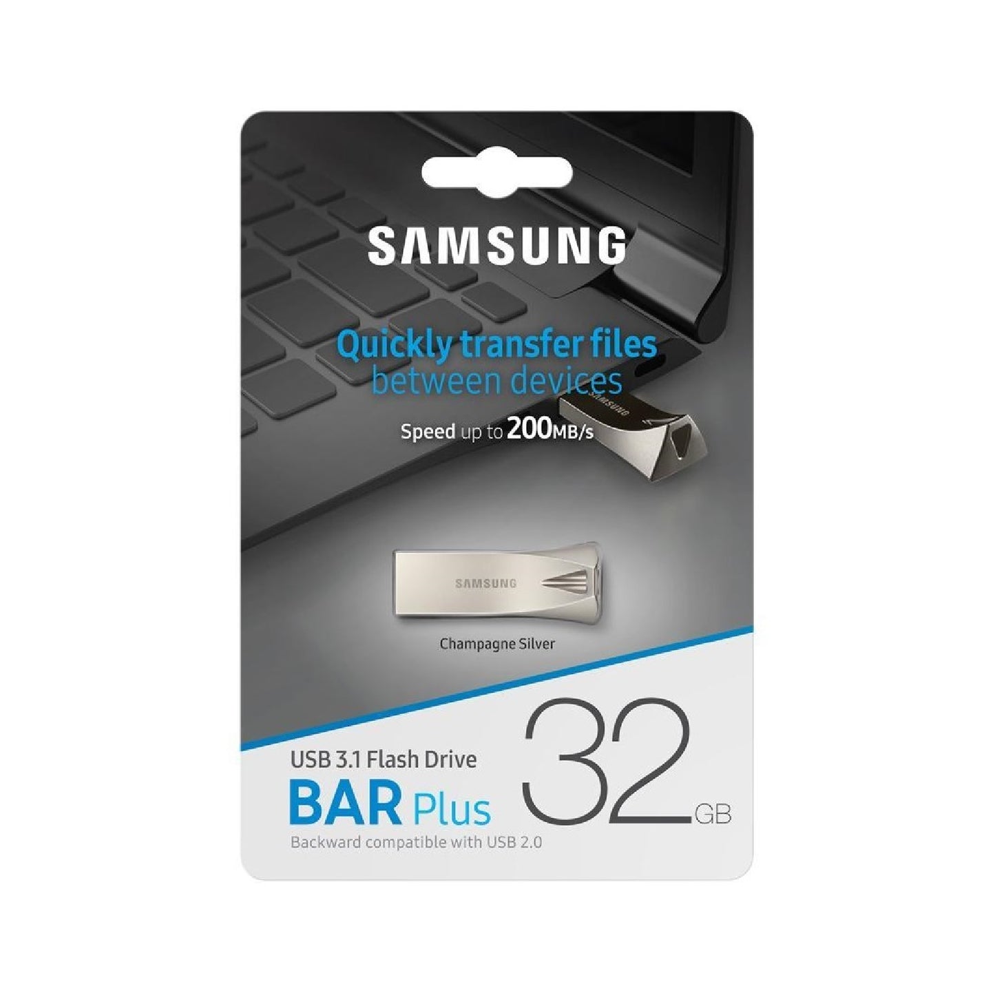 Samsung Bar Plus 32GB 64GB 128GB 256GB USB 3.1 Flash Drive Memory Pen Drive