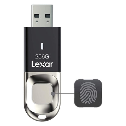 Lexar JumpDrive F35 256GB USB 3.0 Fingerprint Flash Drive Memory Stick Pen PC