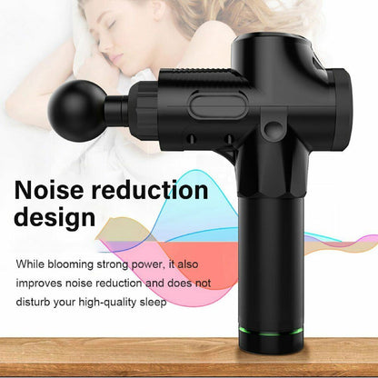 6 Heads LCD Powerful Massage Gun Percussion Vibration Muscle Therapy Deep Tissue