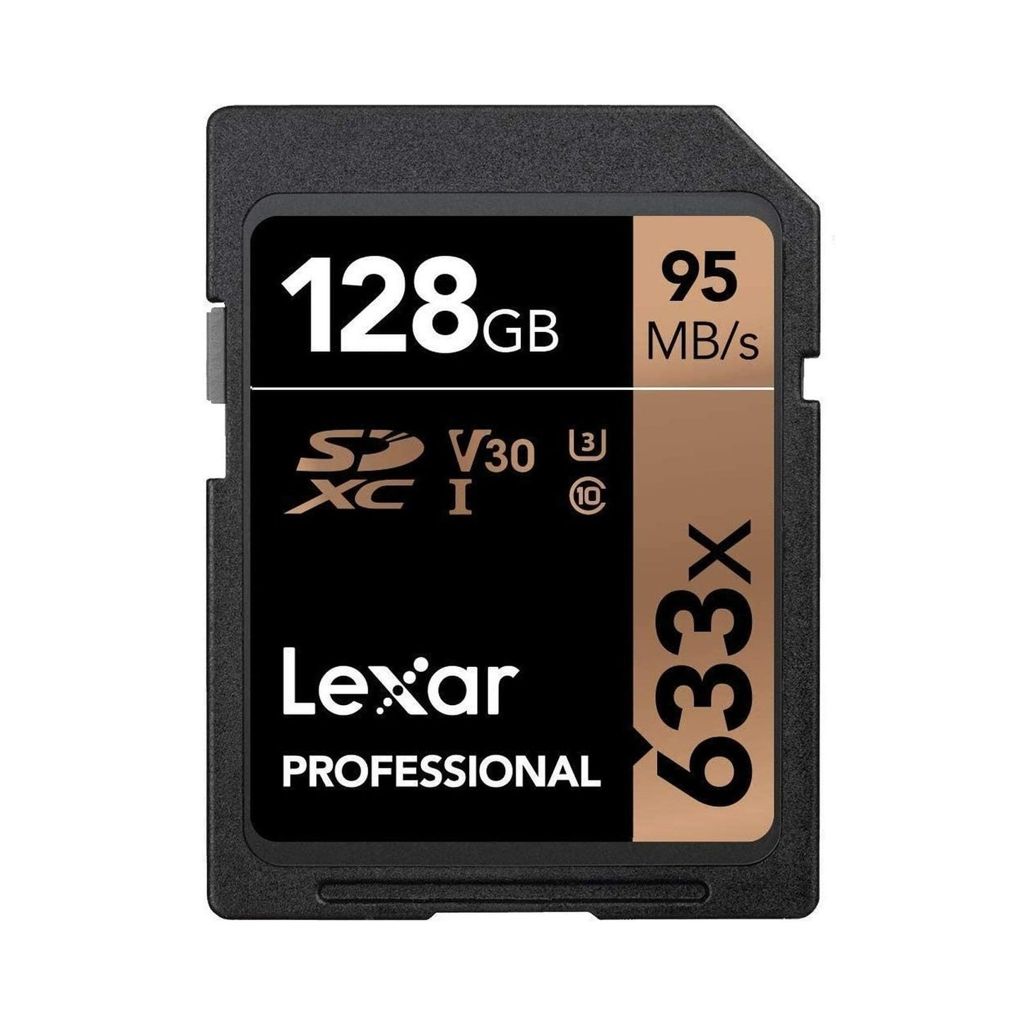 Lexar Professional 128GB SDXC 95MB/s SD Camera Memory TF Card 4K Video DSLR