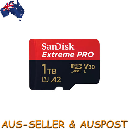 SanDisk Extreme Pro 1TB Micro SD Card 170MB/S Camera GoPro Mobile Tablet 4K UHD