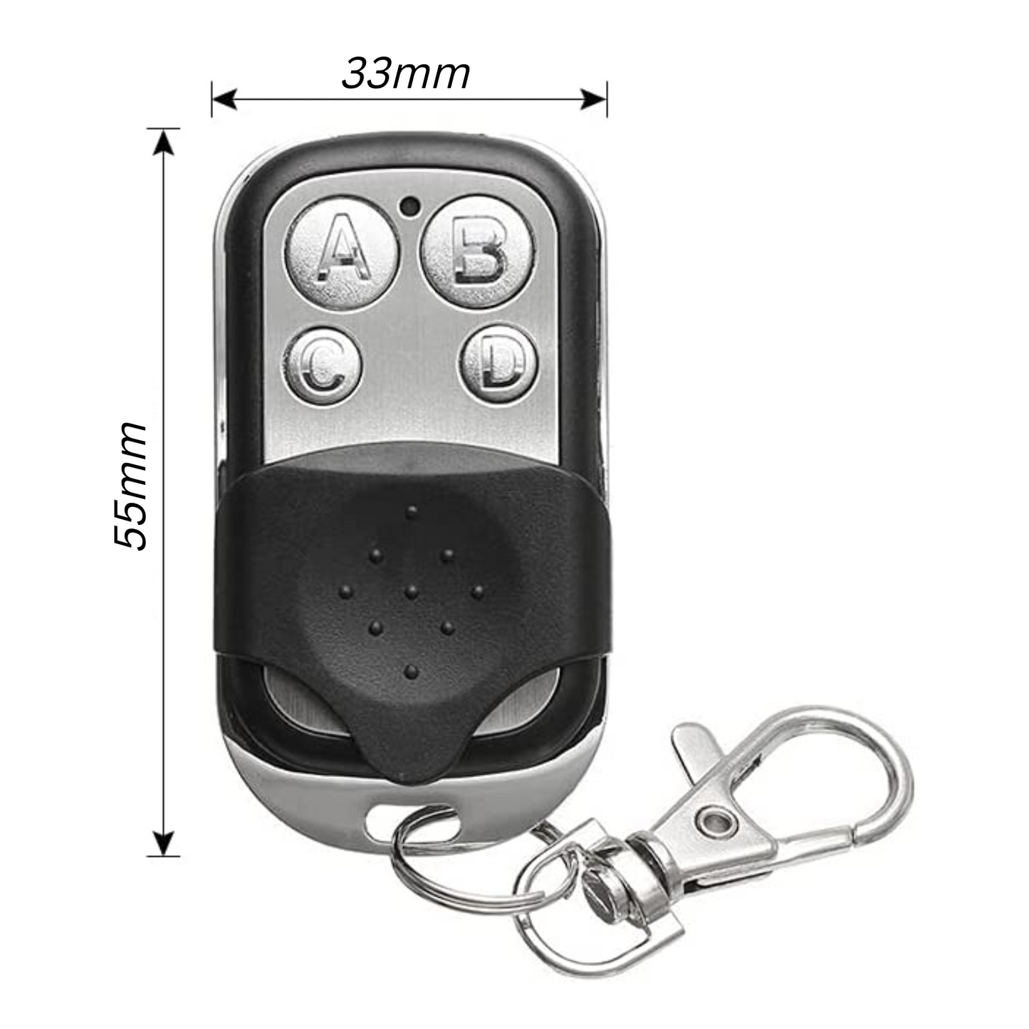 Universal Replacement Garage Door Remote Control Key Fob Gate Roller Shutter